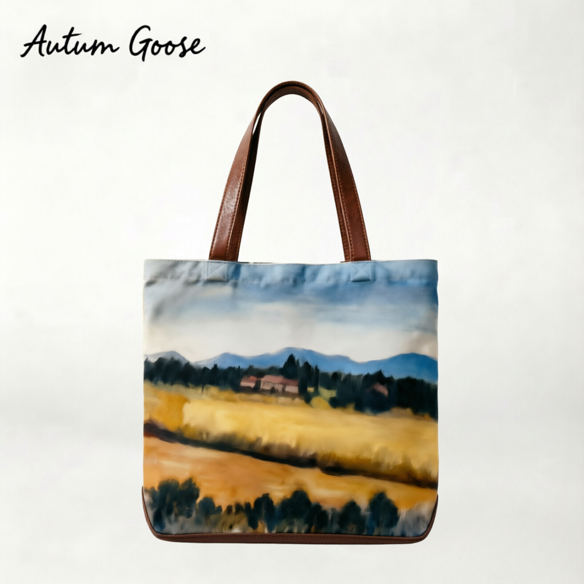Distant Hills — Canvas Tote Bag