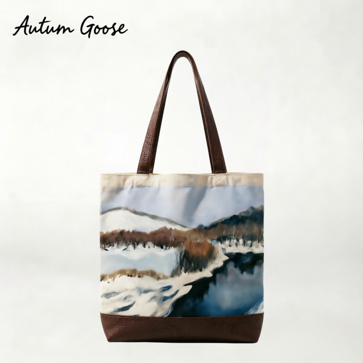 Soliloquy in the Snowfield — Canvas Tote Bag